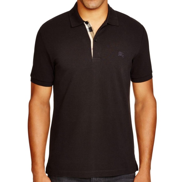 Burberry Other - Burberry Regular Fit Polo Shirt Black Nova Check